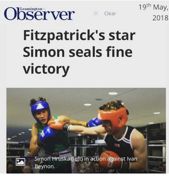 Boxing newspaper Articles | Fitzpatrick's Boxing Gym gallery image 2