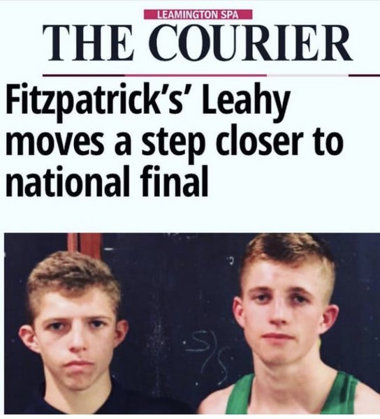 Boxing newspaper Articles | Fitzpatrick's Boxing Gym gallery image 1